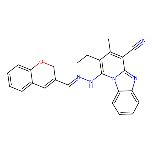 C25H21N5O structure