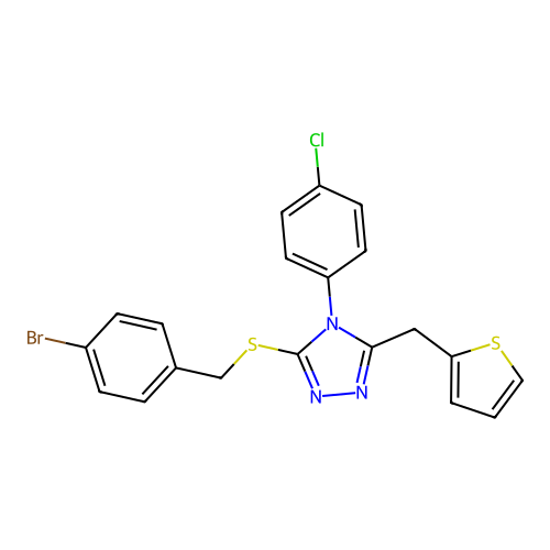 C20H15BrClN3S2 structure