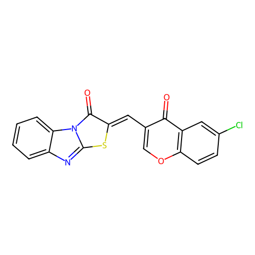 C19H9ClN2O3S structure