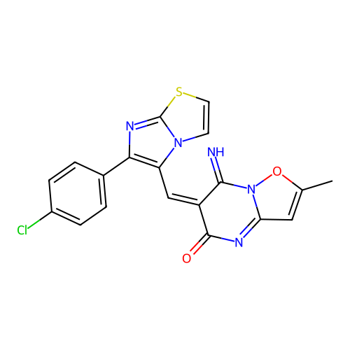 C19H12ClN5O2S structure