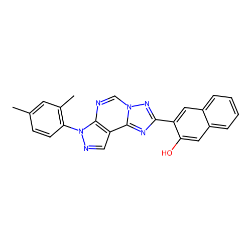 C24H18N6O structure