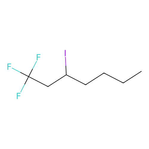 1,1,1-Trifluoro-3-iodoheptane structure