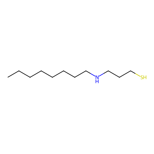 3-(Octylamino)propane-1-thiol structure