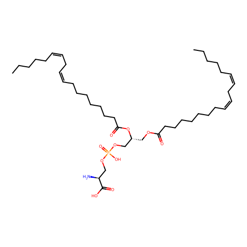 PS(18:2(9Z,12Z)/18:2(9Z,12Z)) structure