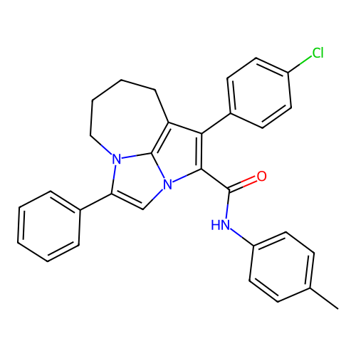 C30H26ClN3O structure