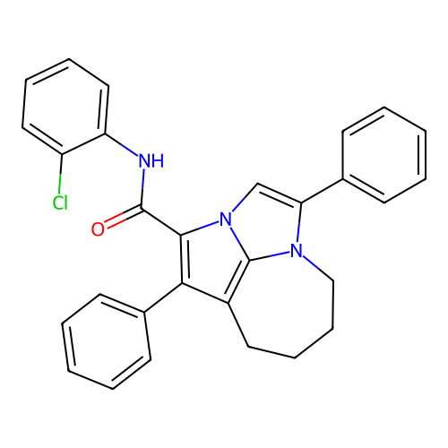 C29H24ClN3O structure