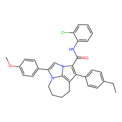 C32H30ClN3O2 structure