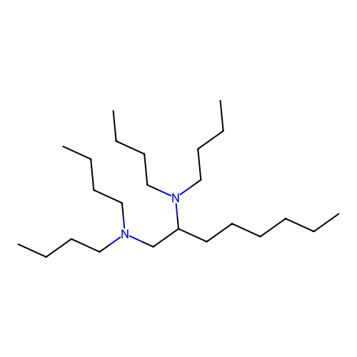 1,2-Octanediamine, N,N,N',N'-tetrabutyl- structure
