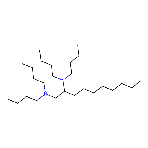 1,2-Decanediamine, N,N,N',N'-tetrabutyl- structure