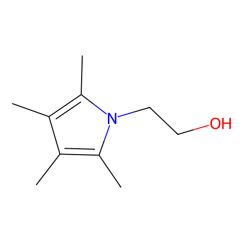 2-(2,3,4,5-Tetramethyl-1H-pyrrol-1-yl)ethan-1-ol structure