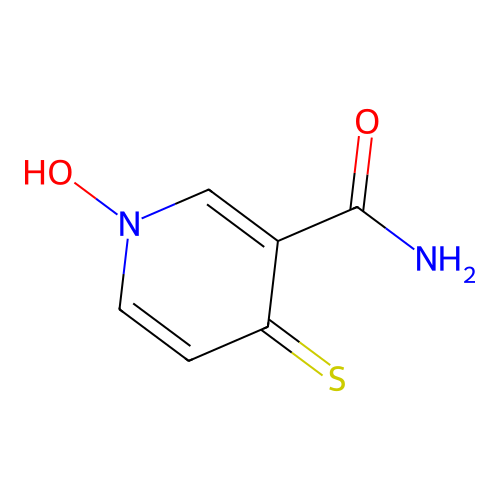 1-Hydroxy-4-sulfanylidene-1,4-dihydropyridine-3-carboxamide structure
