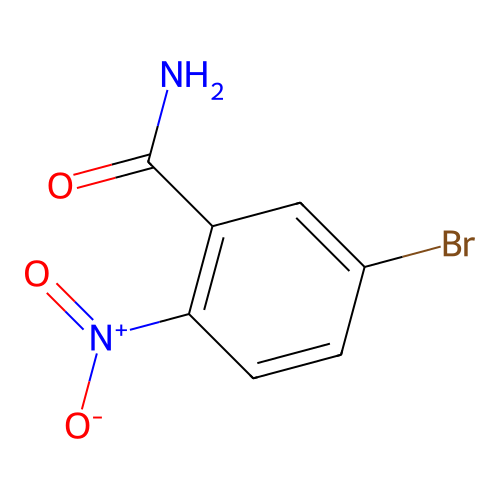 5-Bromo-2-nitrobenzamide structure