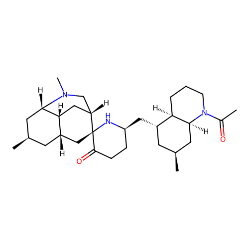 Spirolucidine structure