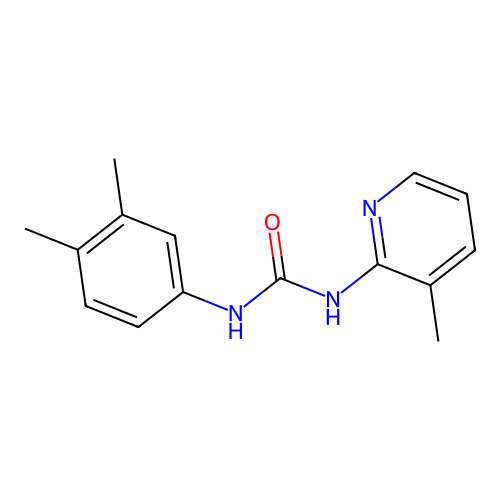 1-(3,4-Dimethylphenyl)-3-(3-methylpyridin-2-yl)urea structure