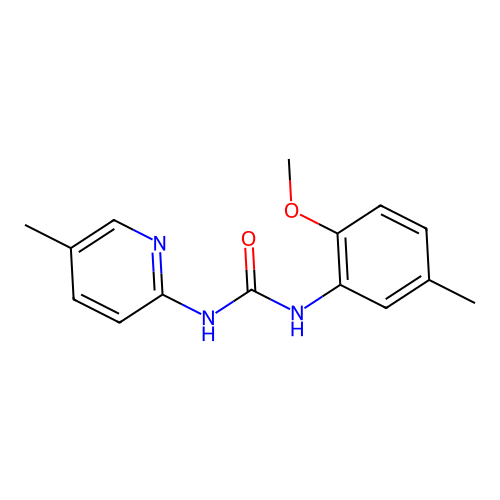 1-(2-Methoxy-5-methylphenyl)-3-(5-methylpyridin-2-yl)urea structure