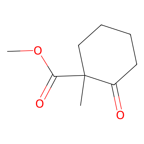 Methyl 1-methyl-2-oxocyclohexane-1-carboxylate structure