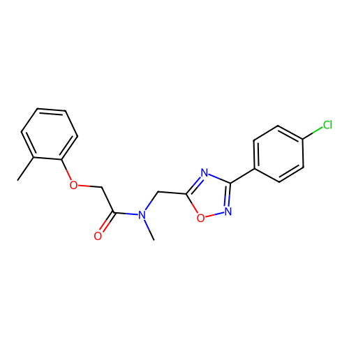 C19H18ClN3O3 structure