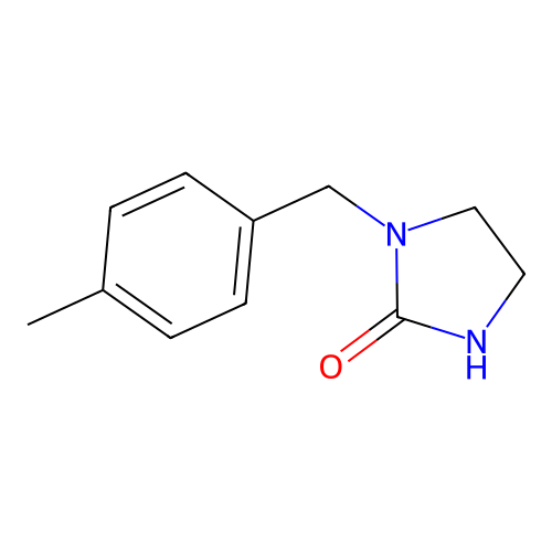 1-(4-Methylbenzyl)imidazolidin-2-one structure