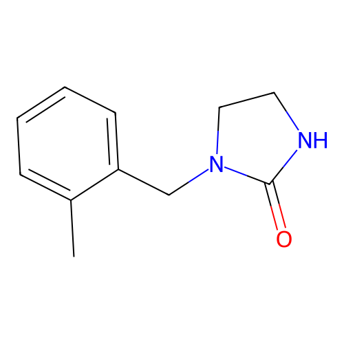 1-(2-Methylbenzyl)imidazolidin-2-one structure