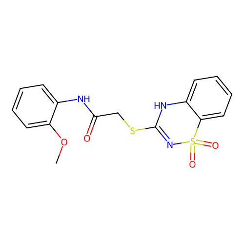 2-[(1,1-dioxo-4H-1 structure