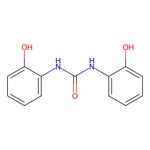 Urea, N,N'-bis(hydroxyphenyl)- structure