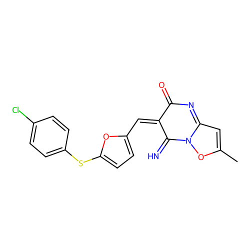 C18H12ClN3O3S structure
