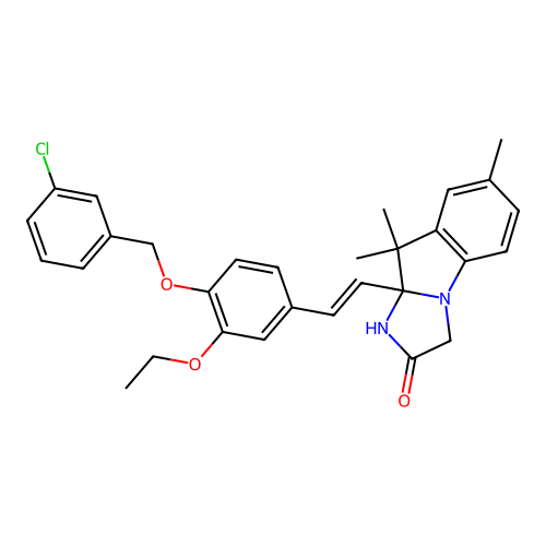 C30H31ClN2O3 structure