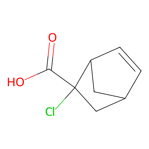 2-Chlorobicyclo[2.2.1]hept-5-ene-2-carboxylic acid structure