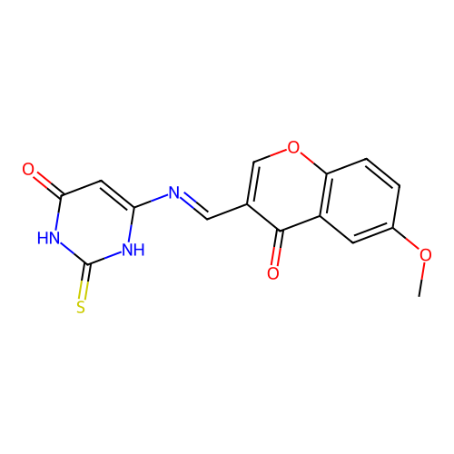 C15H11N3O4S structure
