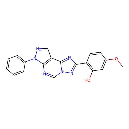 C19H14N6O2 structure