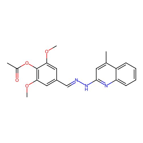 C21H21N3O4 structure