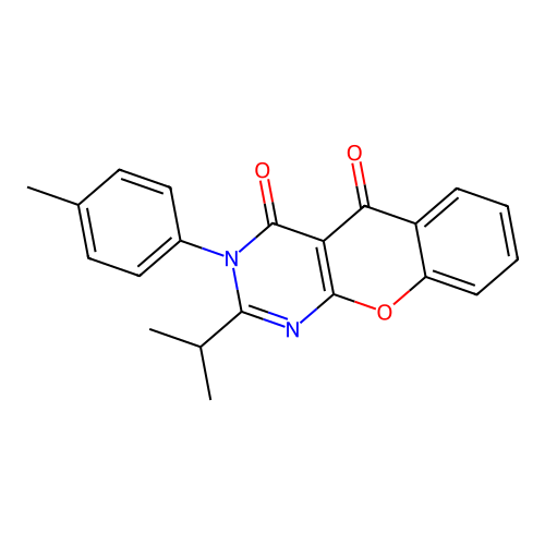 3-(4-Methylphenyl)-2-propan-2-ylchromeno[2,3-d]pyrimidine-4,5-dione structure