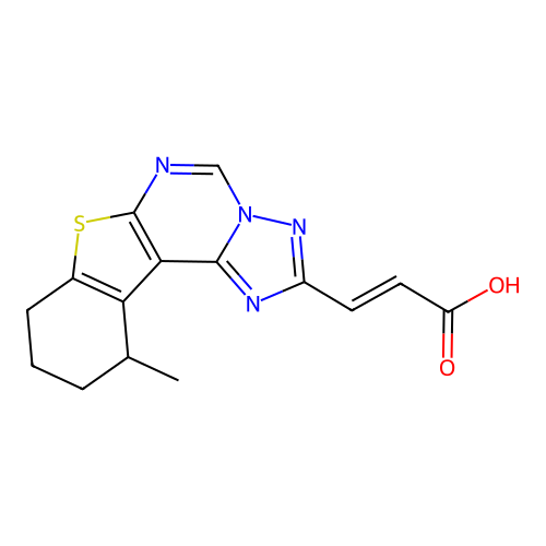 C15H14N4O2S structure