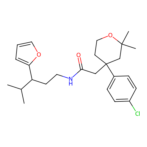C25H34ClNO3 structure