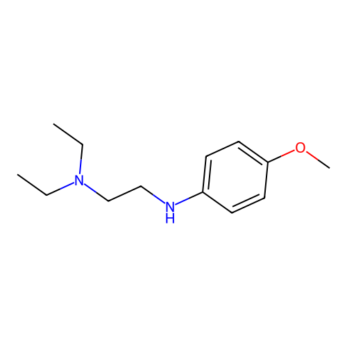 1,2-Ethanediamine, N,N-diethyl-N'-(4-methoxyphenyl)- structure