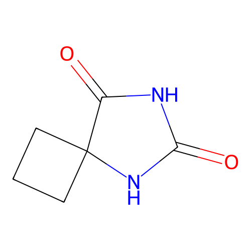5,7-Diazaspiro(3.4)octane-6,8-dione structure
