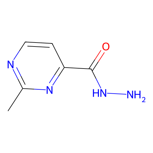 2-Methylpyrimidine-4-carbohydrazide structure