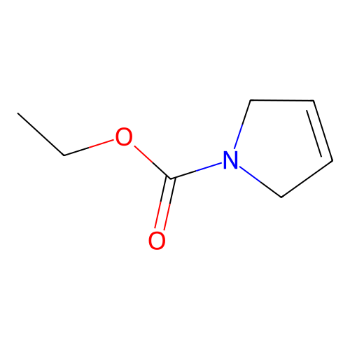 Ethyl 2,5-dihydro-1h-pyrrole-1-carboxylate structure