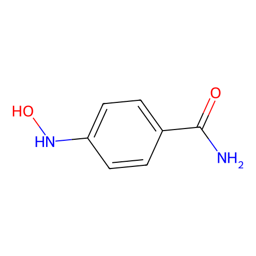 4-(Hydroxyamino)benzamide structure