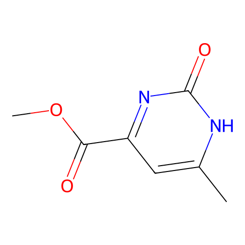 Methyl 2-hydroxy-6-methylpyrimidine-4-carboxylate structure