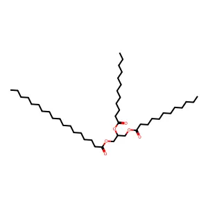 Glyceryl monostearate dilaurate structure