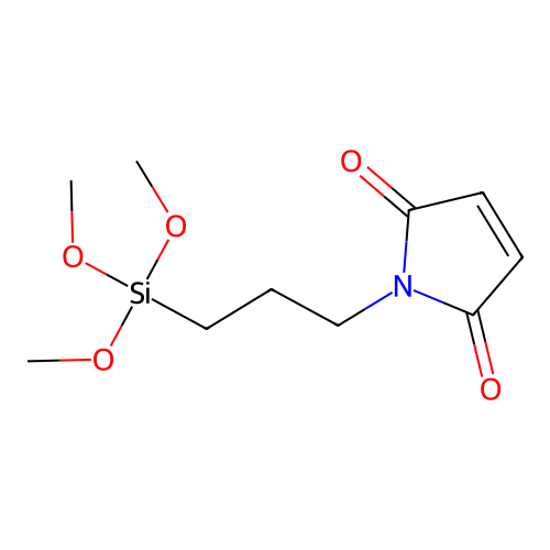 1H-Pyrrole-2,5-dione, 1-[3-(trimethoxysilyl)propyl]- structure