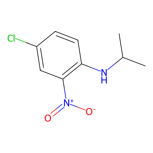 N1-isopropyl-4-chloro-2-nitroaniline structure