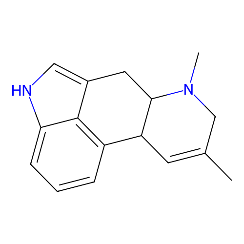 6,8-Dimethyl-8,9-didehydroergoline structure