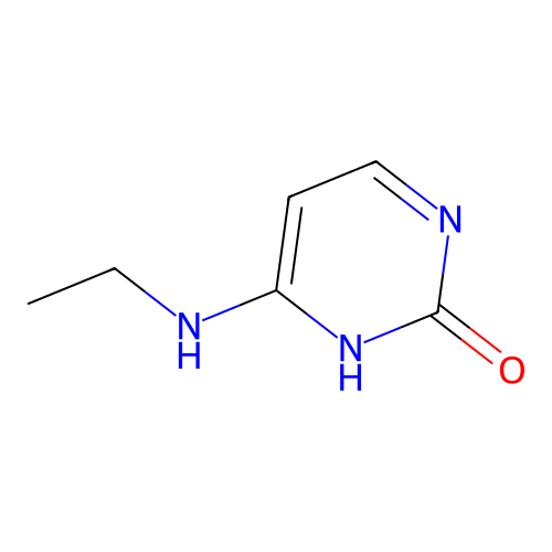 4-(Ethylamino)pyrimidin-2-ol structure