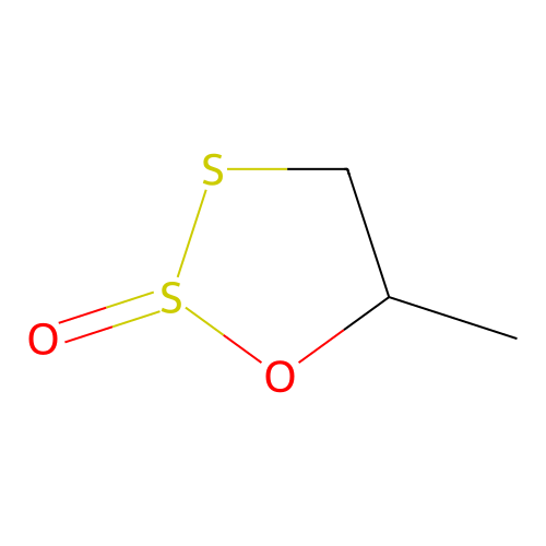 5-甲基-1,2,3-氧杂二硫杂环戊烷2-氧化物 structure