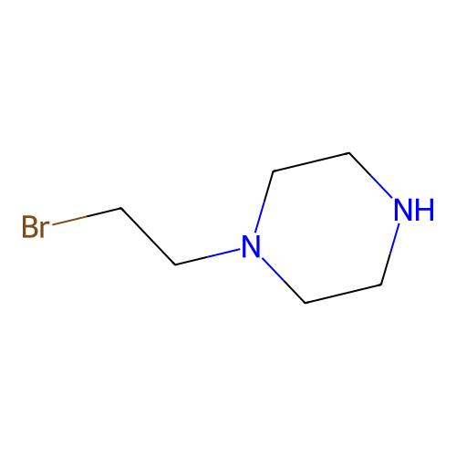 1-(2-Bromoethyl)piperazine structure