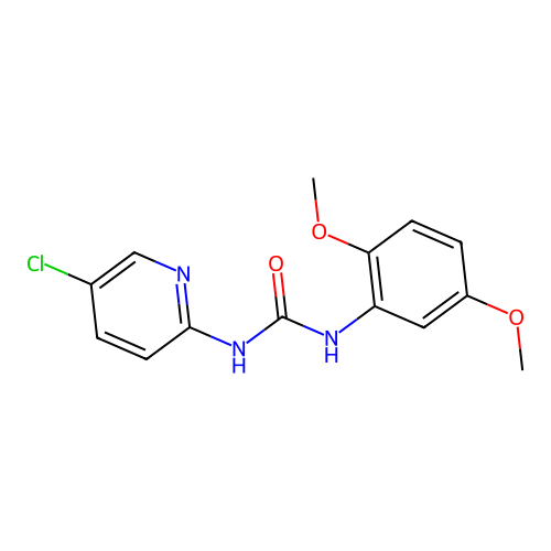 1-(5-Chloropyridin-2-yl)-3-(2,5-dimethoxyphenyl)urea structure
