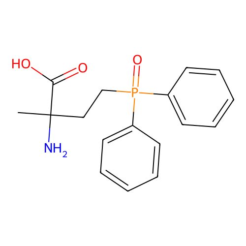 4-(Diphenylphosphoryl)isovaline structure