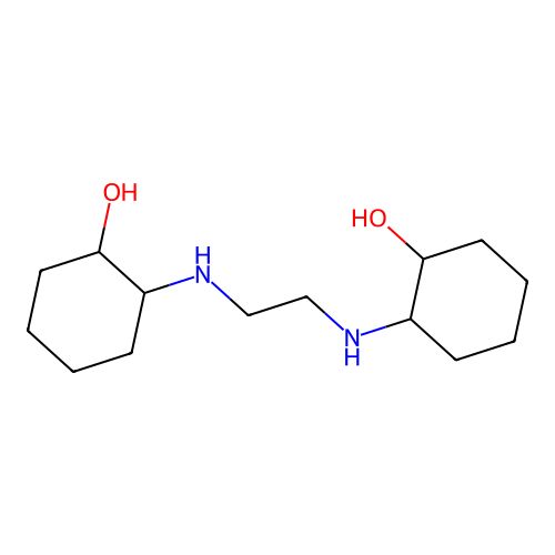 2-[2-[(2-Hydroxycyclohexyl)amino]ethylamino]cyclohexanol structure